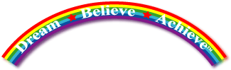 Dream Believe Achieve silicone wristbands